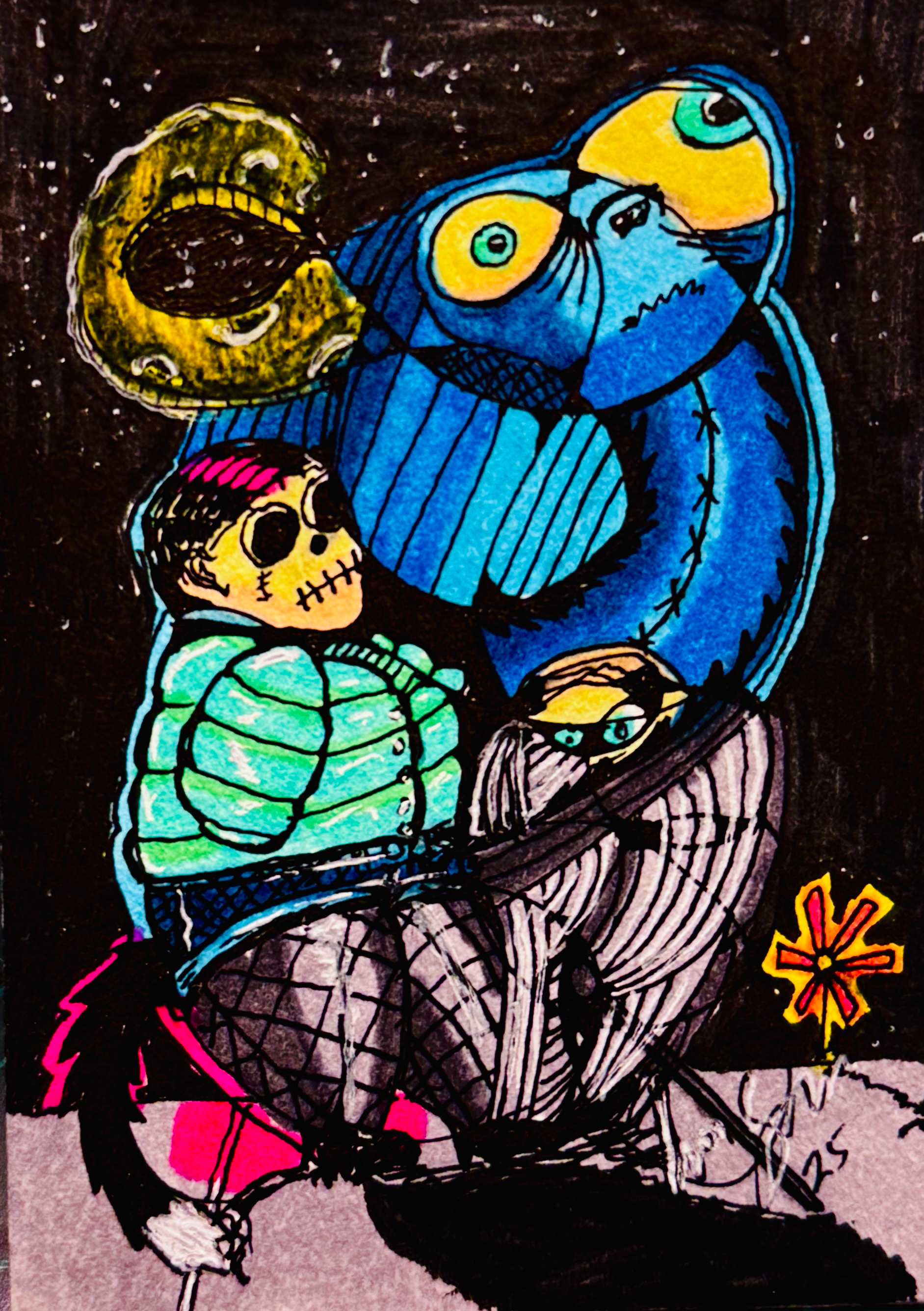 Technorganic Chronicles playing cards